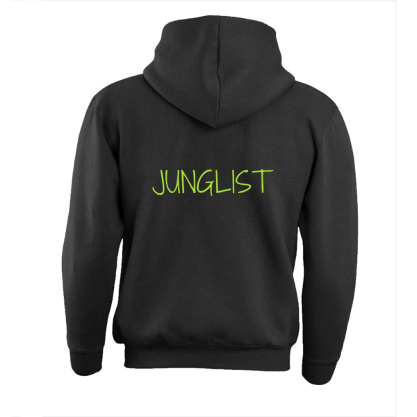 I AM Junglist Culture Fleece Zip Hoodie - Image 2