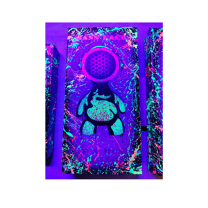 Small Bass Face UV Canvas