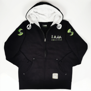 I AM Junglist Culture Fleece Zip Hoodie