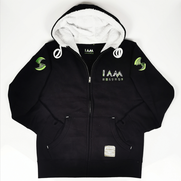 I AM Junglist Culture Fleece Zip Hoodie